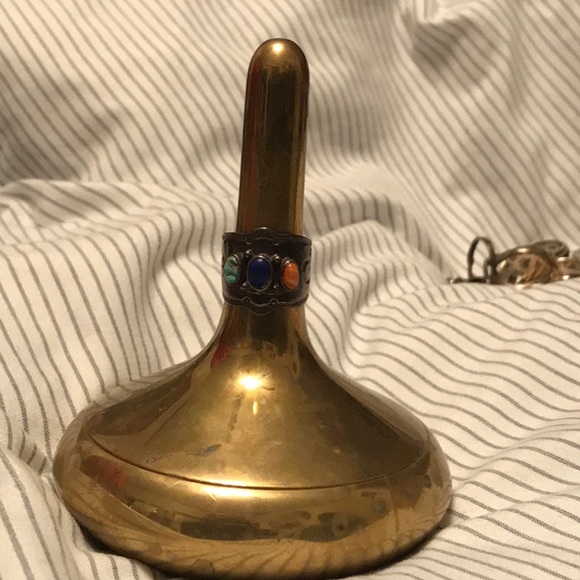 Accessories - Three Stone Sterling Silver Ring